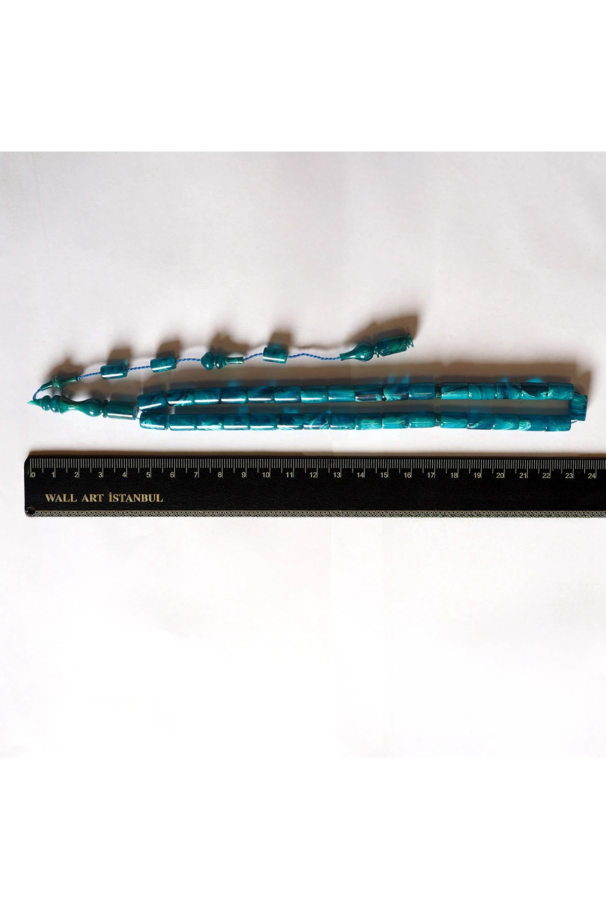 Turkuaz Katalin Kesme Tesbih (Özel Döküm Usta İşçilikli) – WATD015