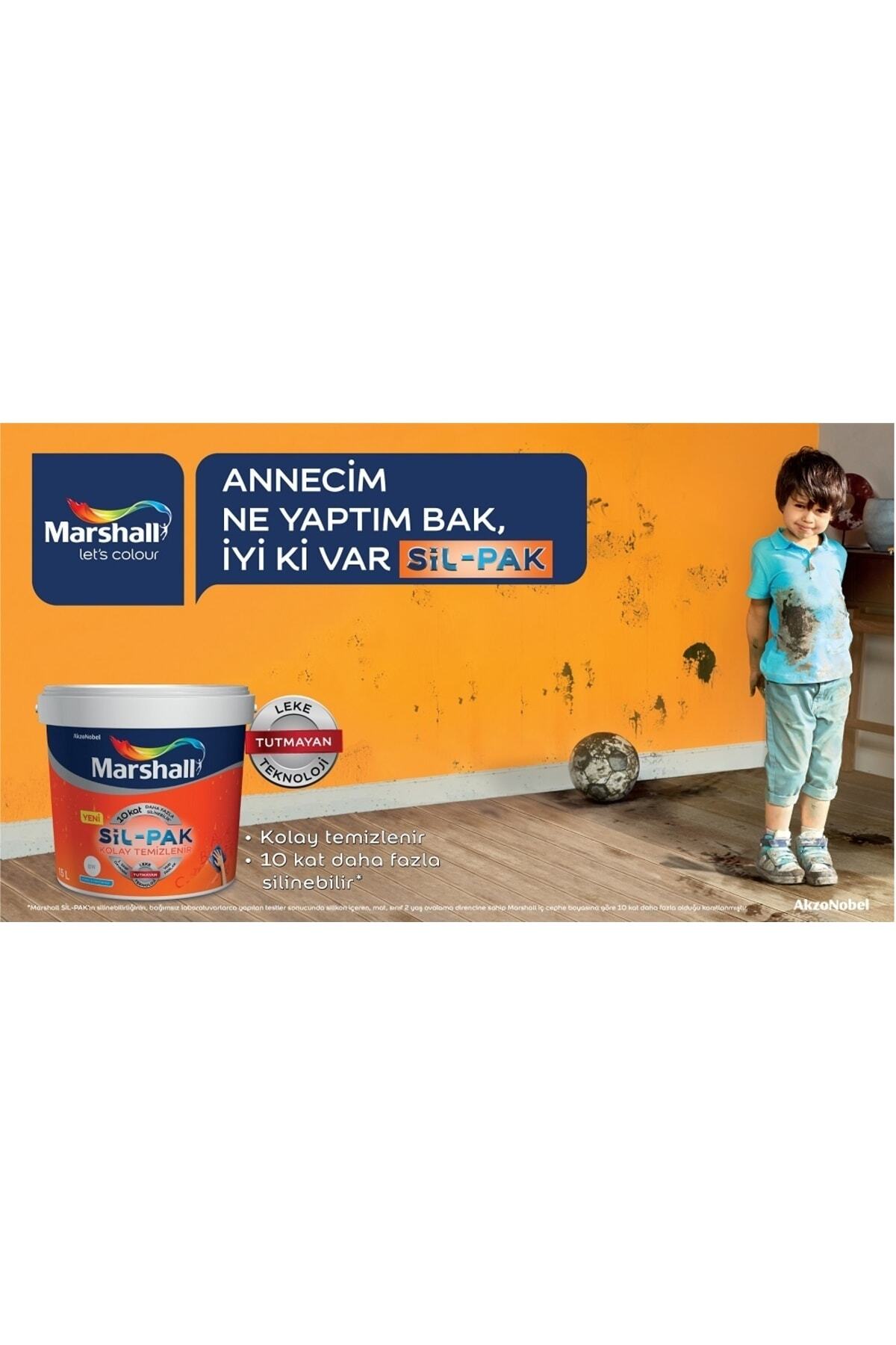 Sil-pak Leke Tutmaz Duvar Boyası 2,5 Lt Martı