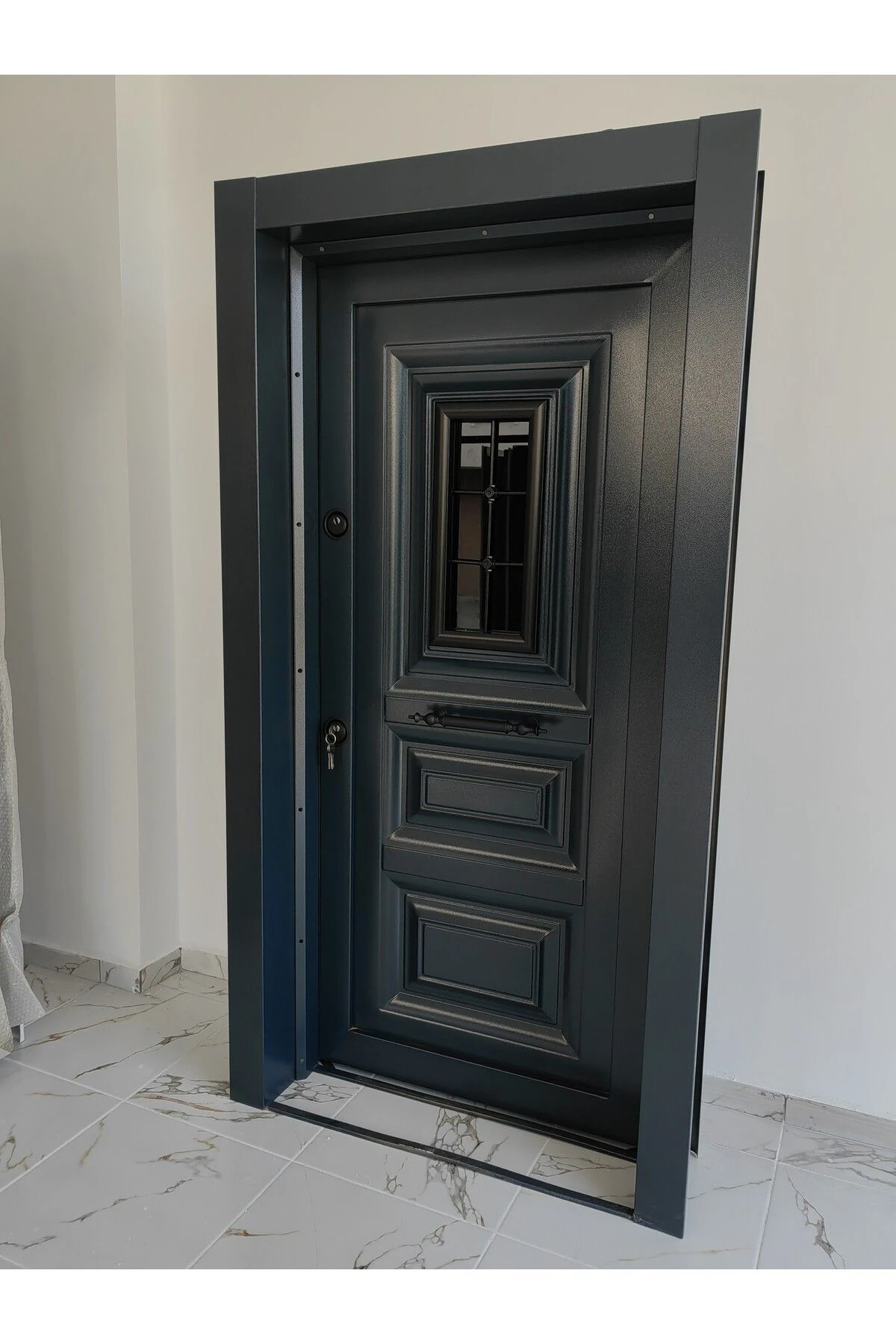 Camlı Çelik Kapı Sağ