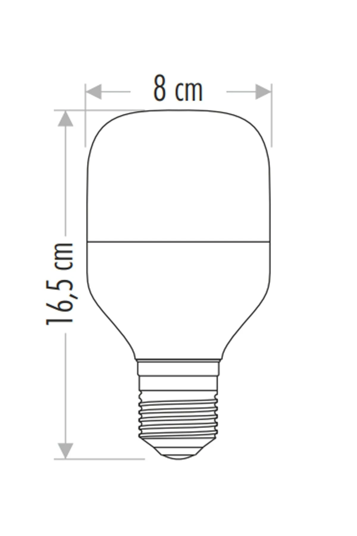 Ct-4330 B 25 W Led Ampul Beyaz