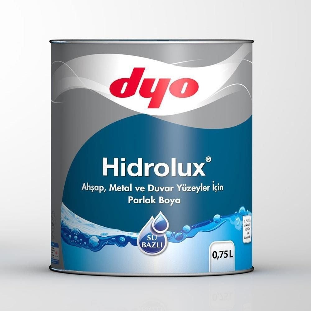 Hidrolüx 0 75 Lt Su Bazlı Ahşap, Metal ve Duvar Yüzeyler Için Parlak Boyası (Beyaz)