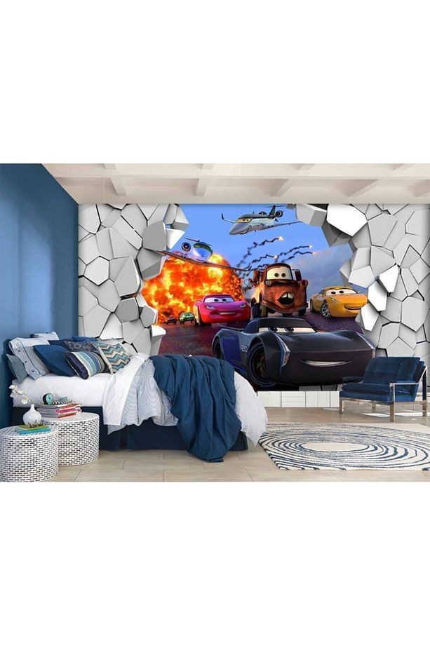 Şimşek Mcqueen Duvar Kağıdı 12