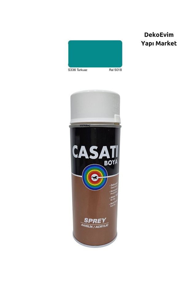 Sprey Boya S336 Turkuaz 400 Ml.