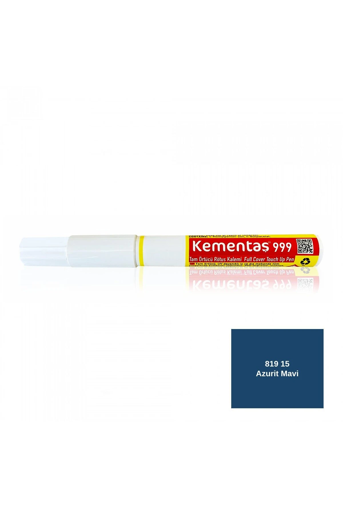 819 15 Azurit Mavi Tam Rötuş Kalemi Tam Örtücü Rötuş Kalemleri