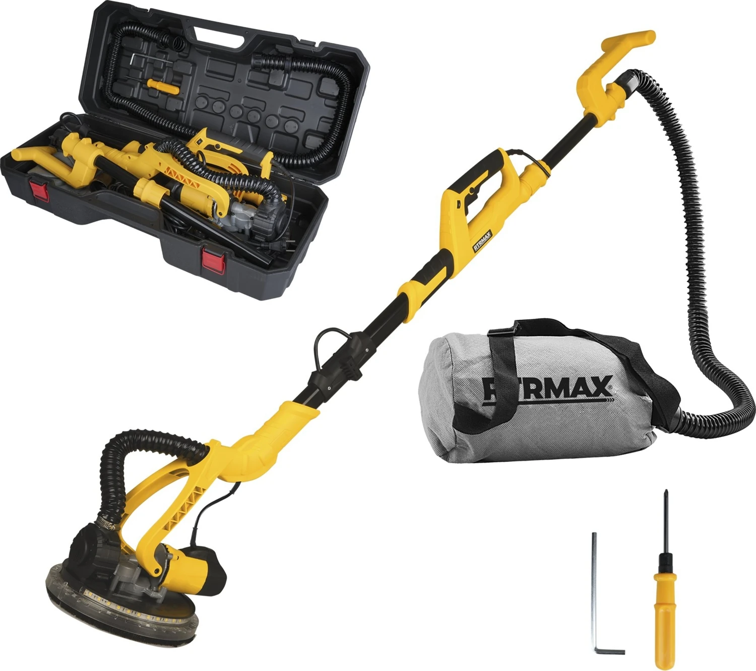 RTM3793 Alçıpan Duvar Zımpara Makinası 710 W 225 mm