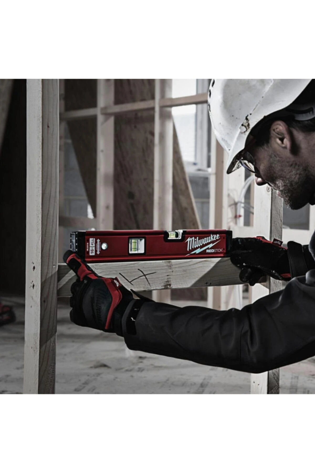 T4932459079 Ağır Hizmet Tipi Redstıck™ Kompakt Su Terazisi Manyetik 40cm