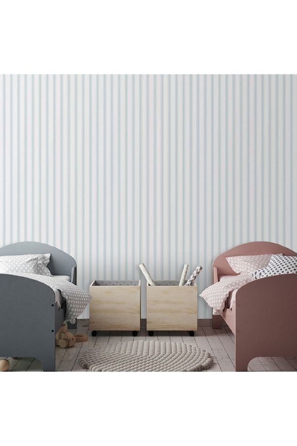 Adakids Çizgili Duvar Kağıdı 8900-1 ( Ebat : 106x10 )