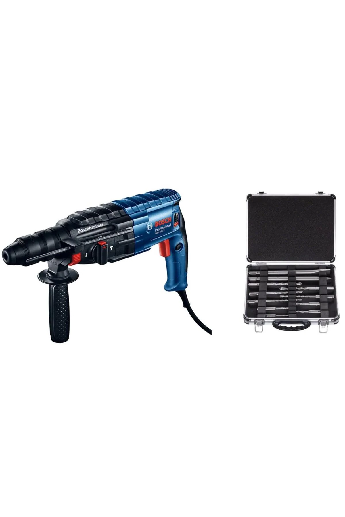 GBH 240 SDS Plus Kırıcı-Delici ve SDS plus-1 Uc Set