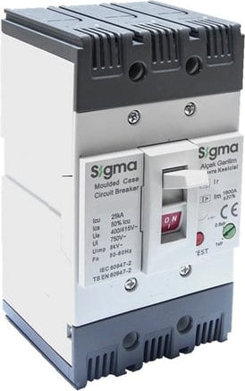 3X80A 25KA Ayarlı Devre Kesici
