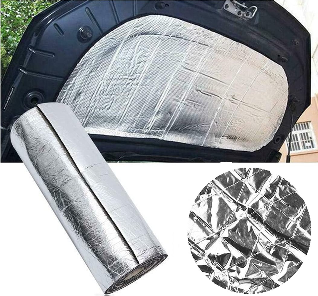 Araç-Karavan Yalıtım Folyolu Isı Yalıtım Kauçuk Levhası 120x200 cm Yapışkanlı
