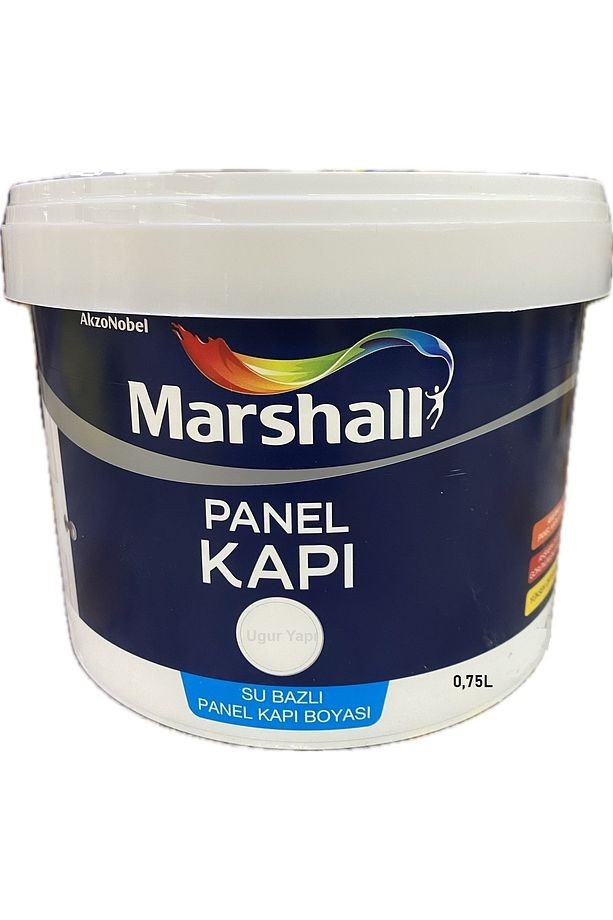Beyaz Kokusuz Su Bazlı Amerikan Panel Kapı Boyası 0,75 Lt