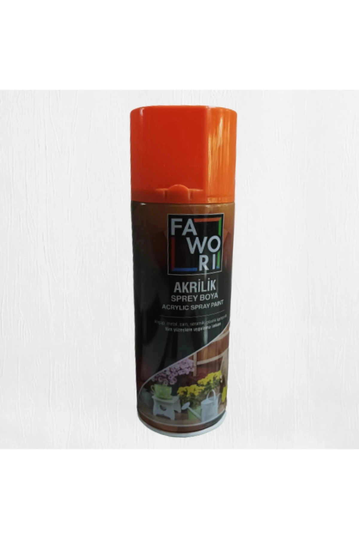 FAWORİ AKRİLİK SPREY BOYA 400 ML TURUNCU