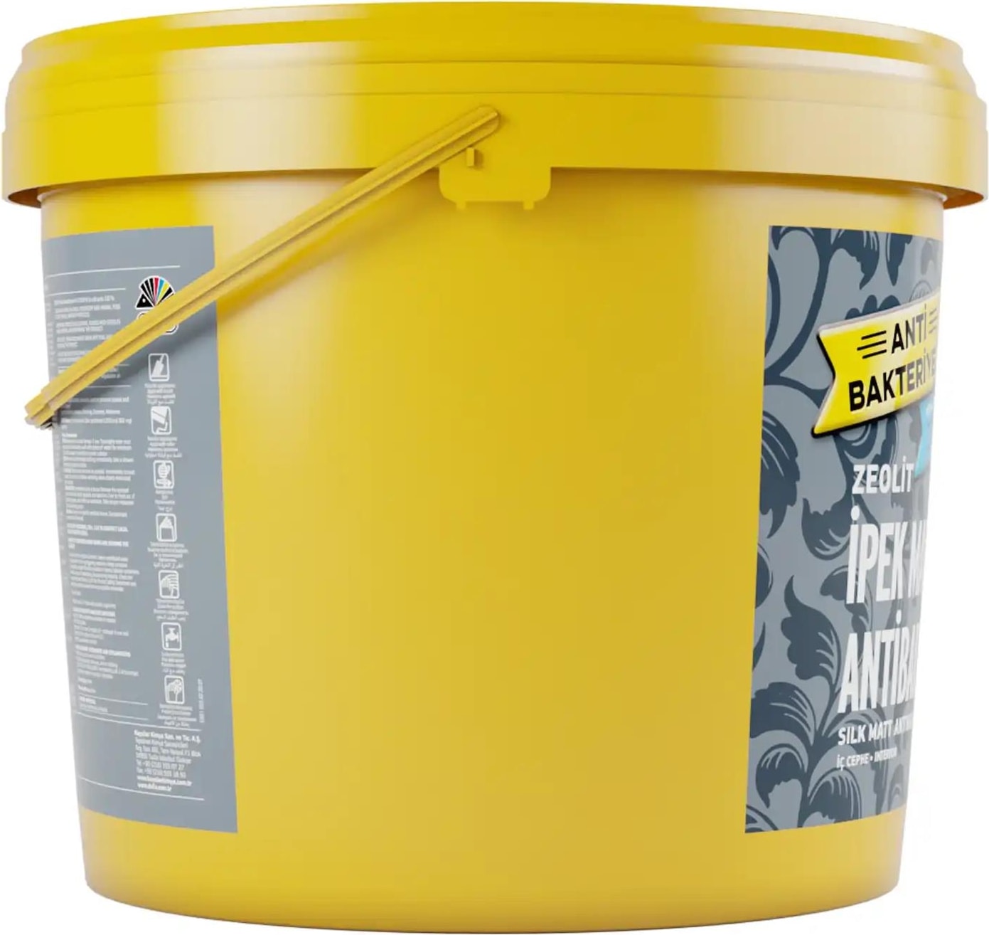 Zeolit Iç Cephe Duvar Boyası Ipek Mat