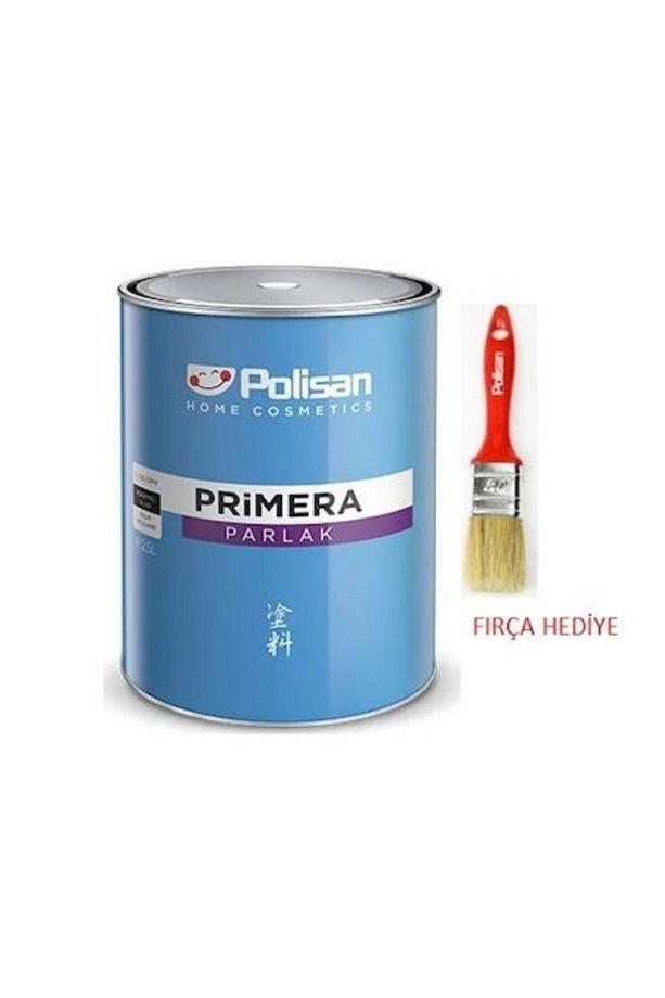 Primera Parlak Sentetik Yağlı Boya Siyah 2,5lt + Hediyeli