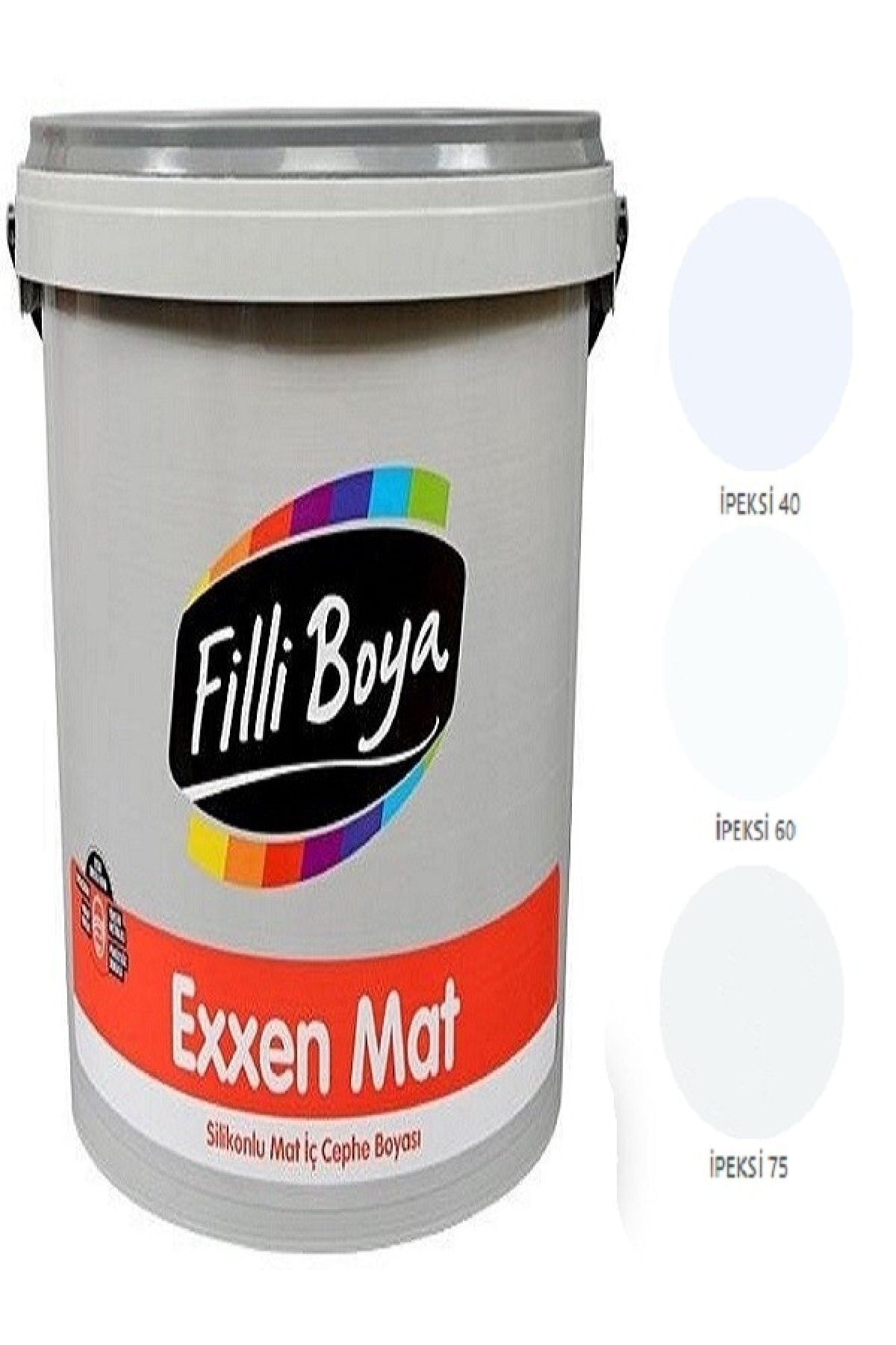 Exxen Mat Silikonlu Mat Iç Cephe Boyası 7,5lt (ipeksi 40)