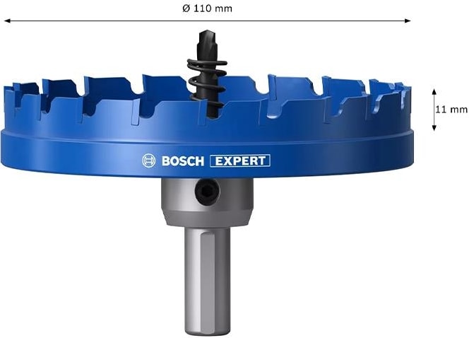 BOSCH Expert 110 mm Elmaslı Inox Panç Adaptörlü 2608901450