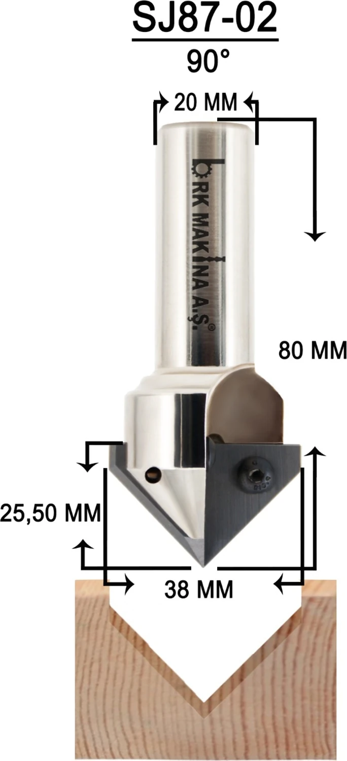 90 Derece Değiştirilebilir Jiletli SJ8702