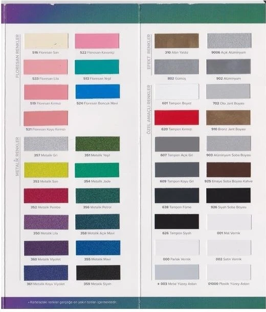 Sprey Boya 302 Krem 400 Ml.