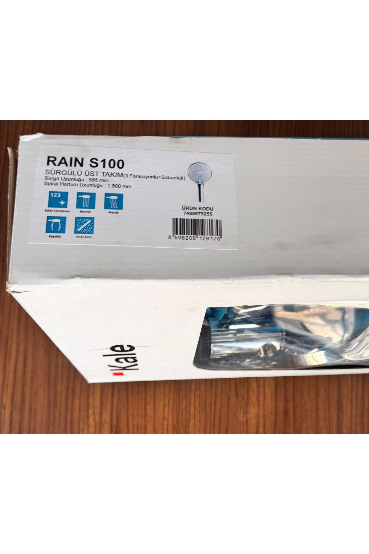 Rain S100 Sürgülü El Duşu Takımı 3 Fonksiyonlu