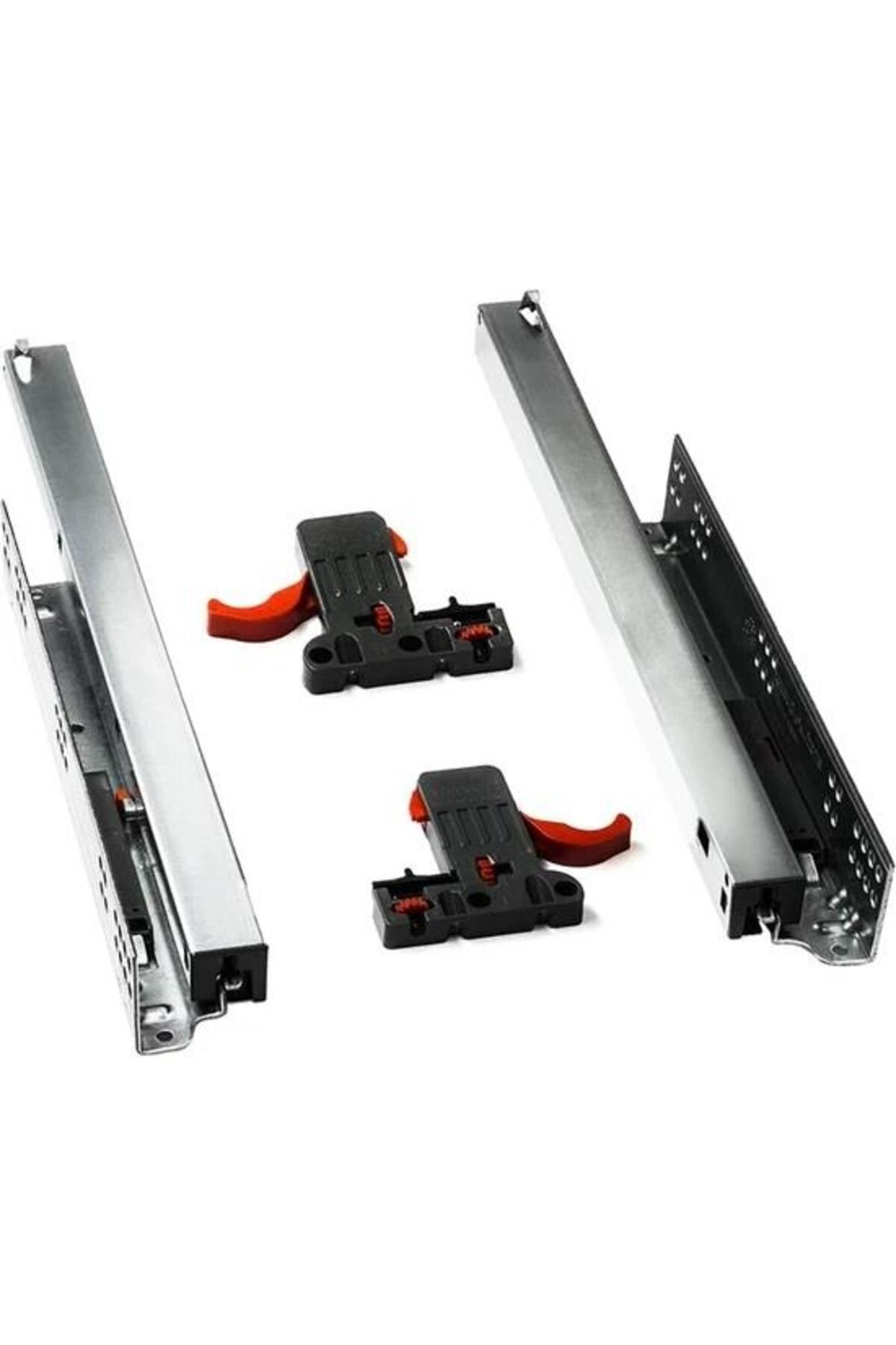 Smart Slide Full Tam Açılım Frenli Ray 500mm
