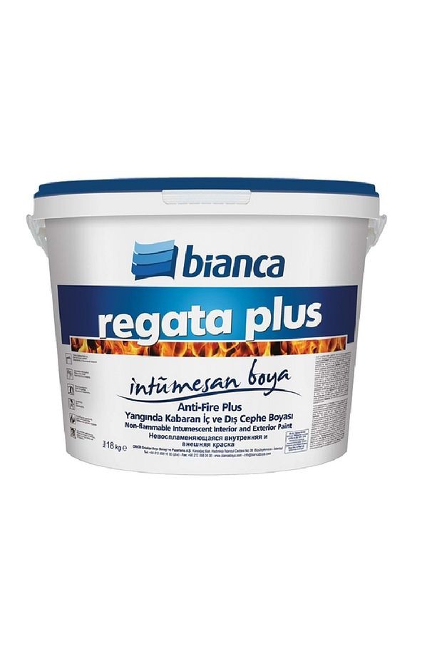 Regata Plus Yangın Boyası Beyaz 18 Kg