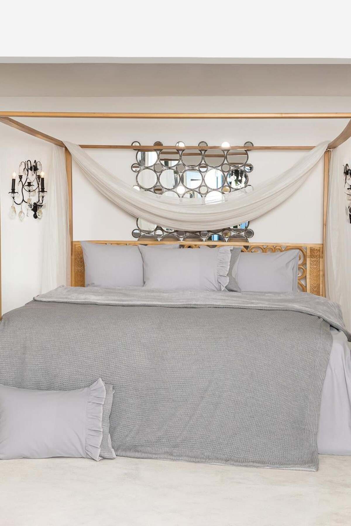 Nobilis Marble Çift Kişilik Battaniye Seti