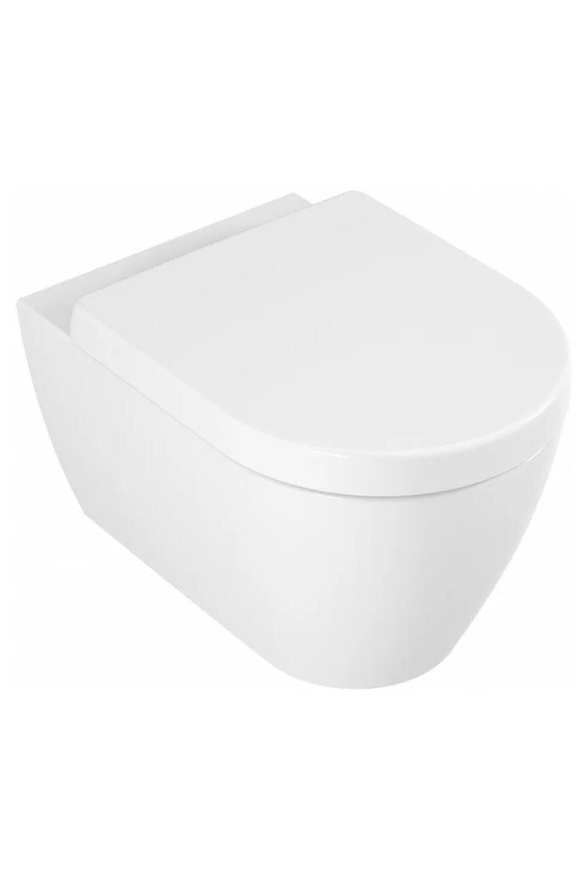 Serel Sapphire 52 cm Kanalsız Asma Klozet Kapak Hariç SP26ADS110H