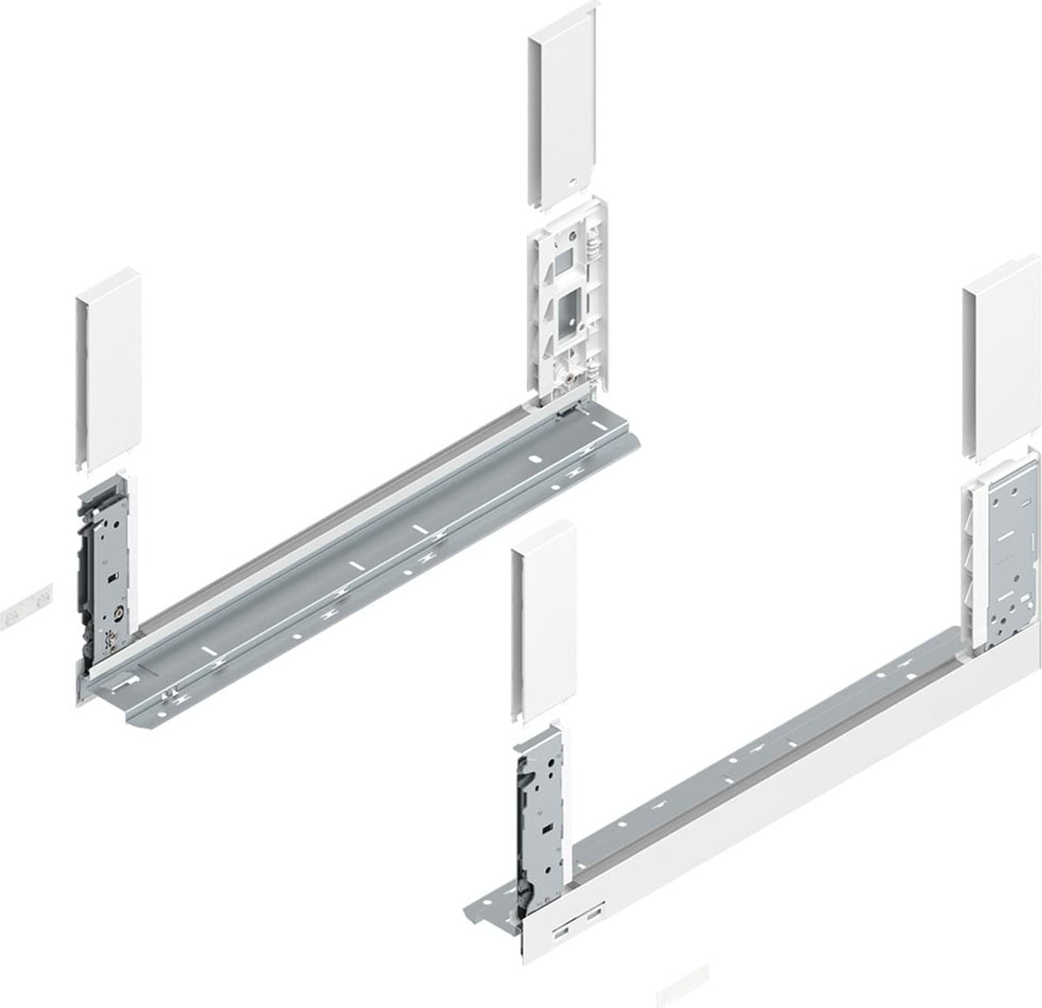 780C5002S Legrabox Free Çekmece Yanı Takım Beyaz NL:500 mm