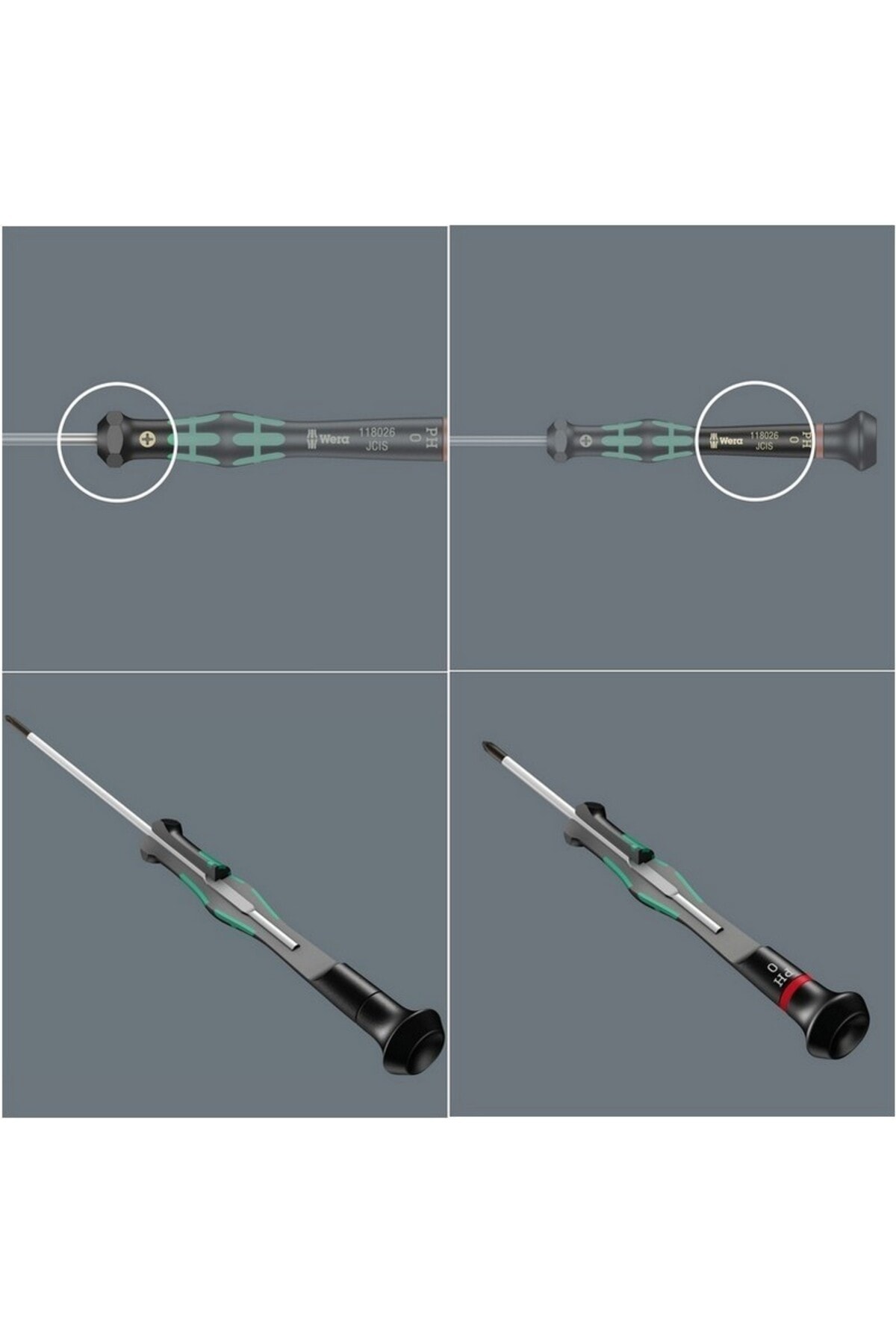 2050 Yıldız Mikro Tornavida 80mm PH1 05118024001