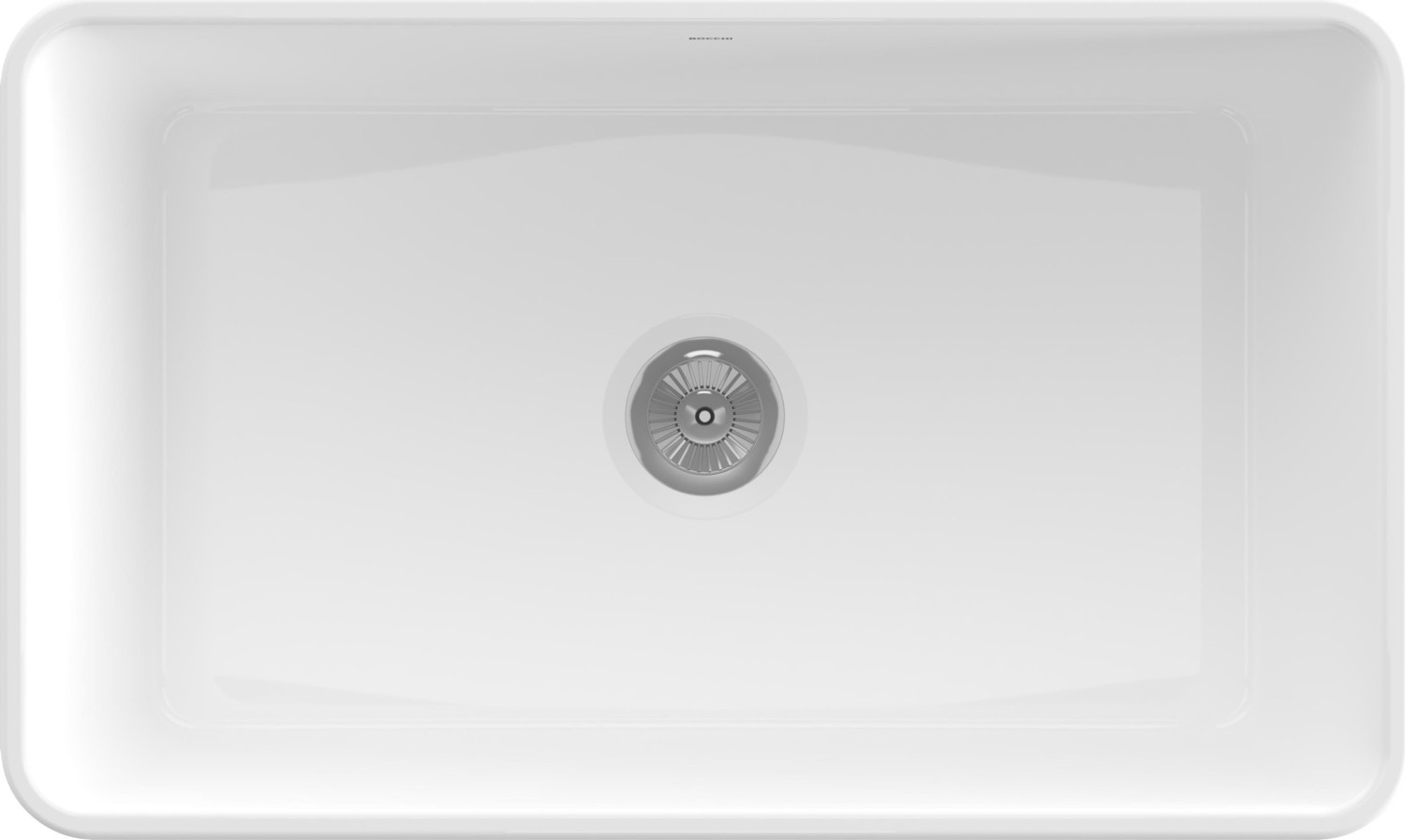 Bocchi Lavello Dekorlu Mutfak Eviyesi 76 cm Parlak Beyaz 1336-001-0120
