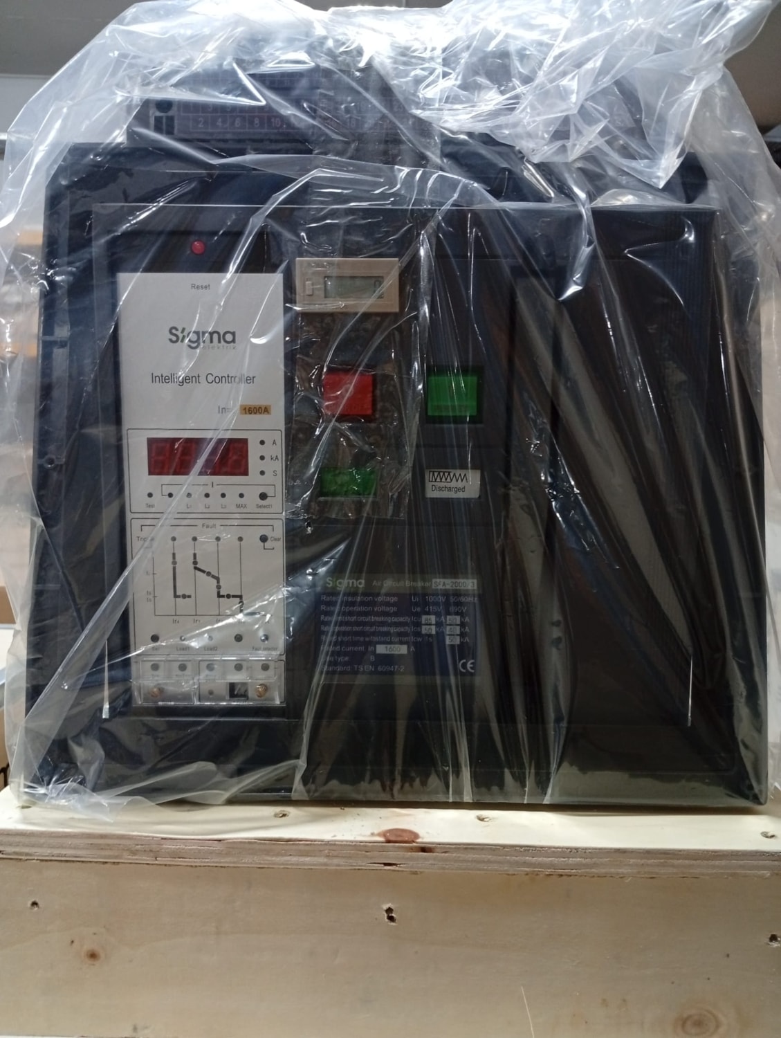 Termik Manyetik Şalter 3 kutuplu - SFA1600H3 (1600A Açık Tip Güç Şalteri)