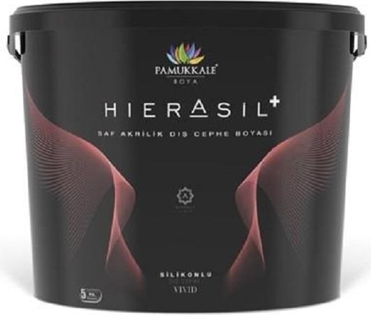 Hierasil %100 Saf Akrilik Silikonlu Dış Cephe Boyası 7.5 Lt Açık Krem