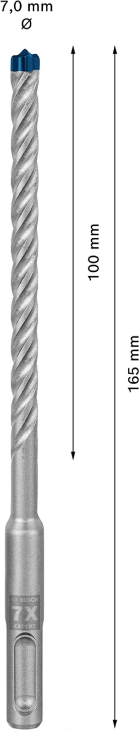 BOSCH Expert Sds Plus-7x Kırıcı Delici Delme Ucu 7 x 100 x 165 mm