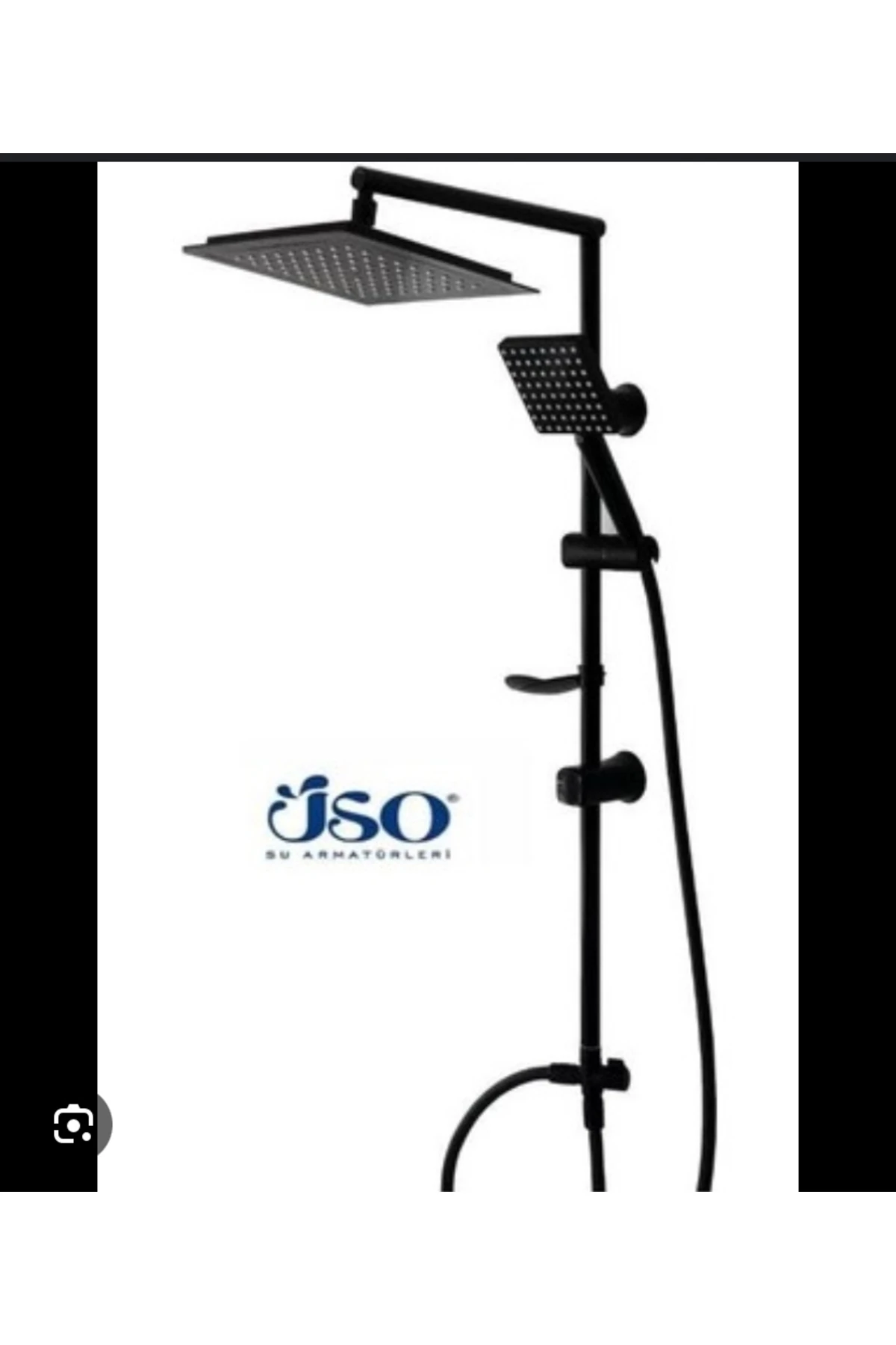 Üso su armatürleri yağmur seti