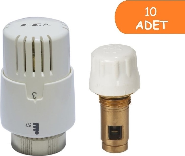 10 Adet Eca Termostatik Trv4 Kafa Grubu 41,3mm 602120813