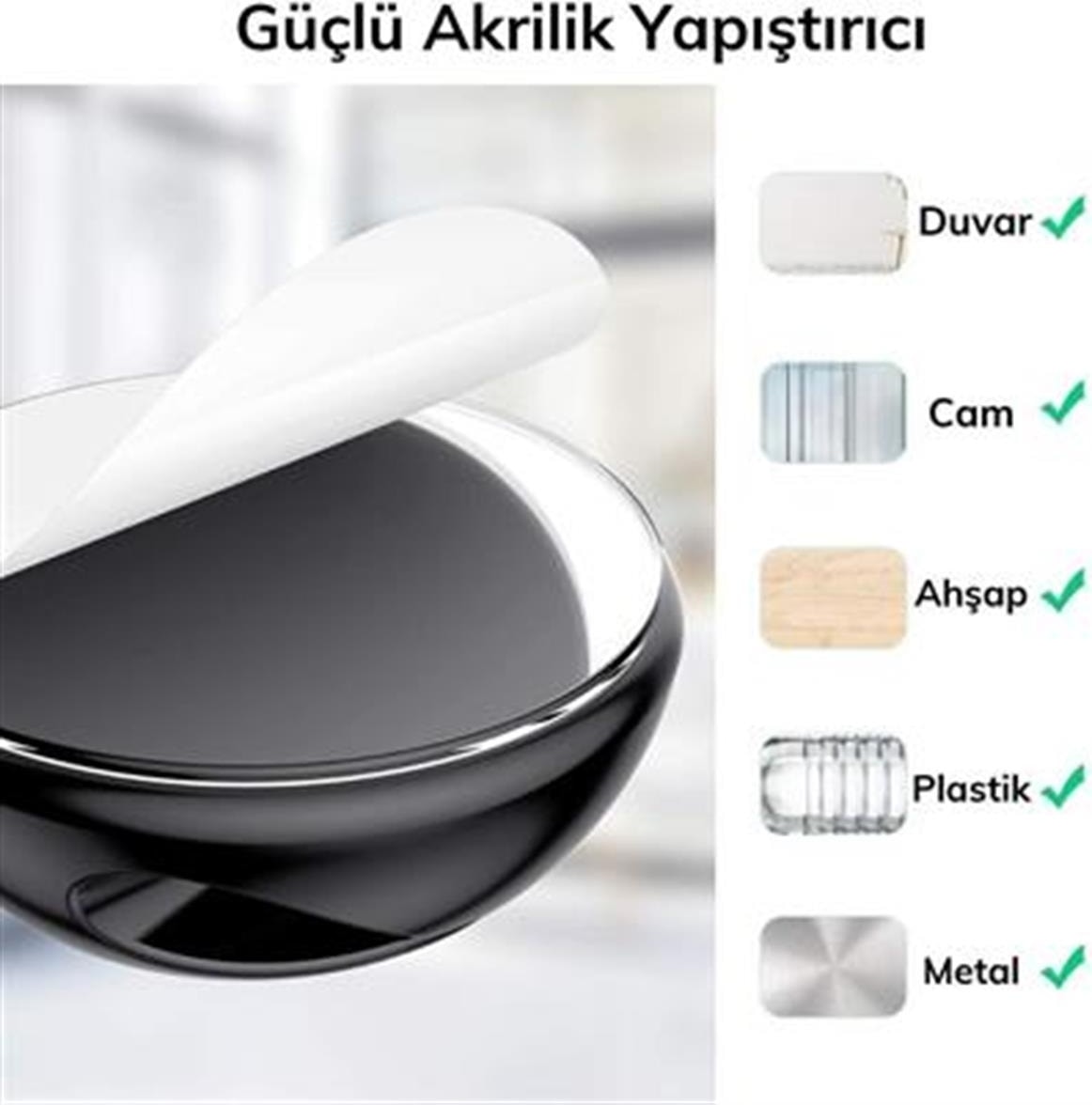 Çok Amaçlı Kablo Tutucu Akrilik Güçlü Yapışkanlı Organizer Düzenleyici 16 Parça Set Kolay Ku
