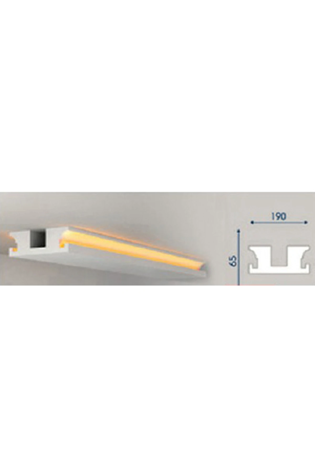 LED-10 TAVAN STROPİYERİ LEDLİK IŞIK BANDI