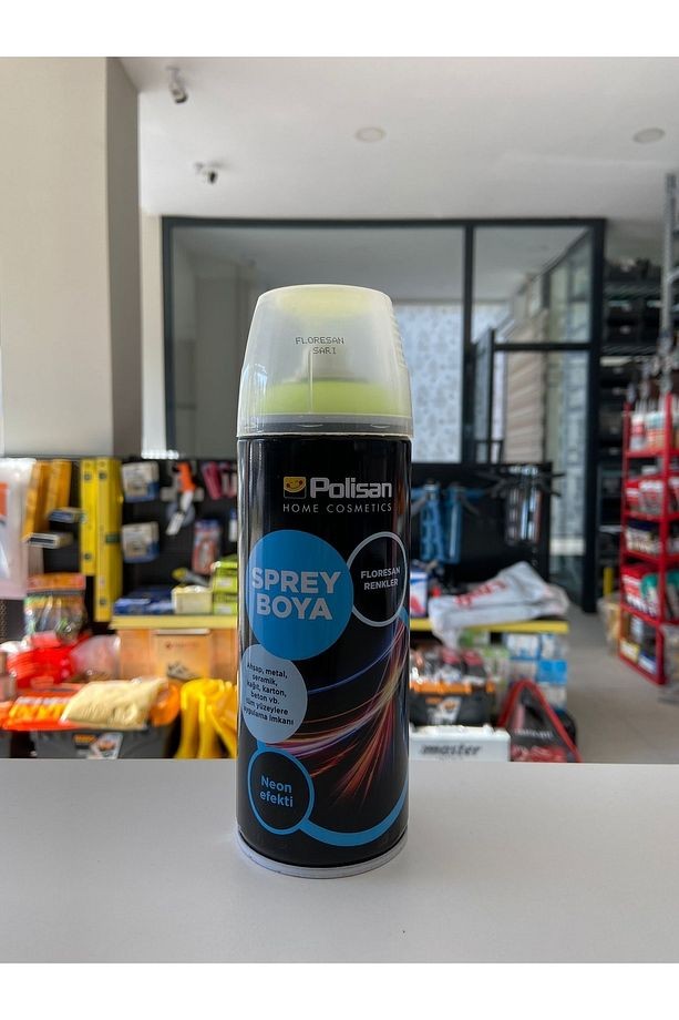 Floresan Sprey Boya Sarı