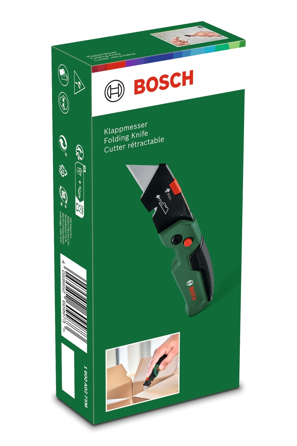 Katlanabilir Maket Bıçağı - 1600A032V7