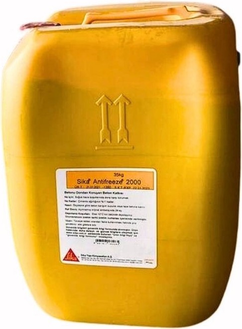 antifreeze 2000 Soğuk Havalarda Kullanılan Beton Katkısı 35KG