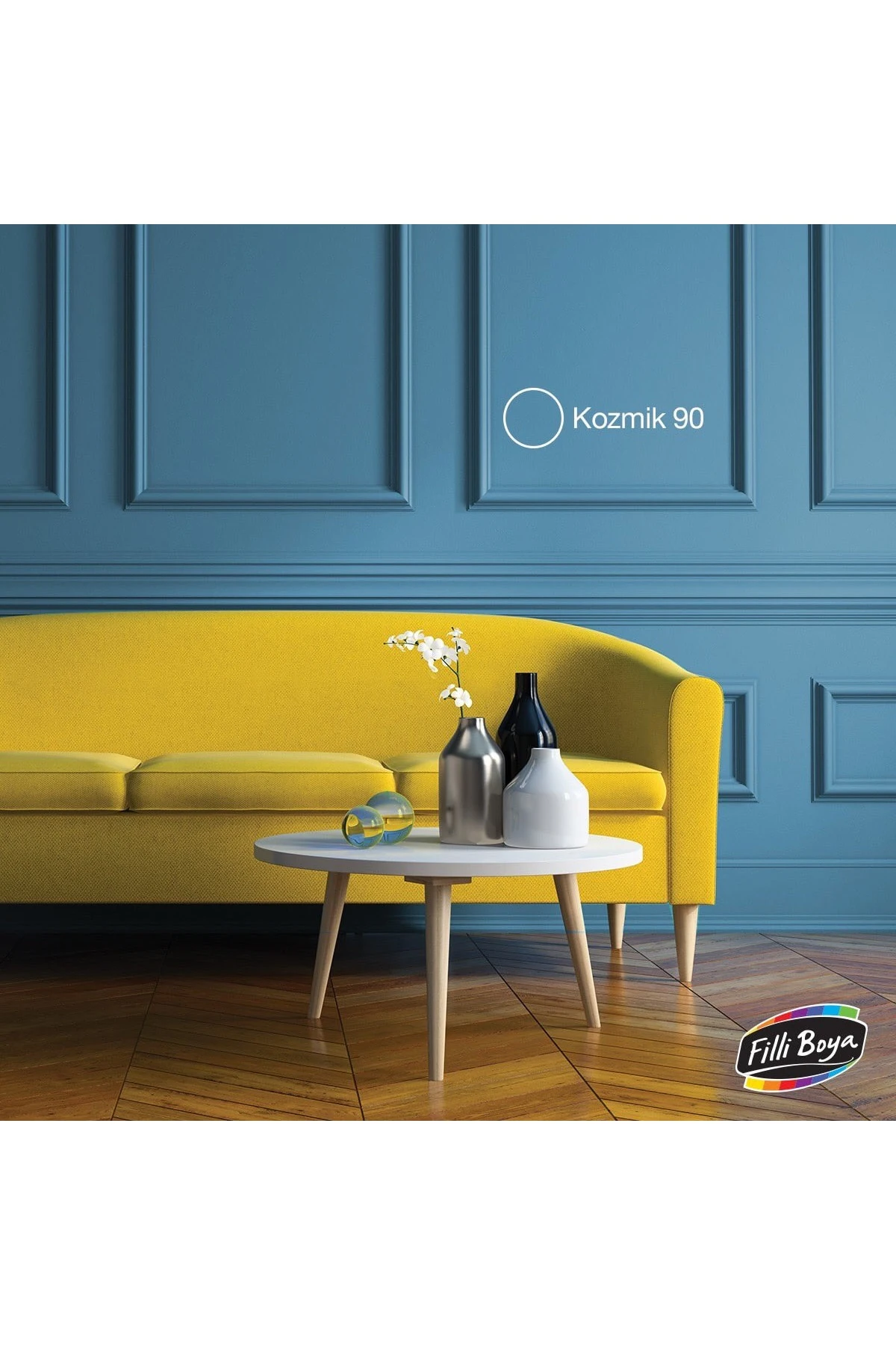 Filli Momento Silan Silinebilir Ipeksi Mat Içcephe Duvar Boyası 2.5ltkozmik90