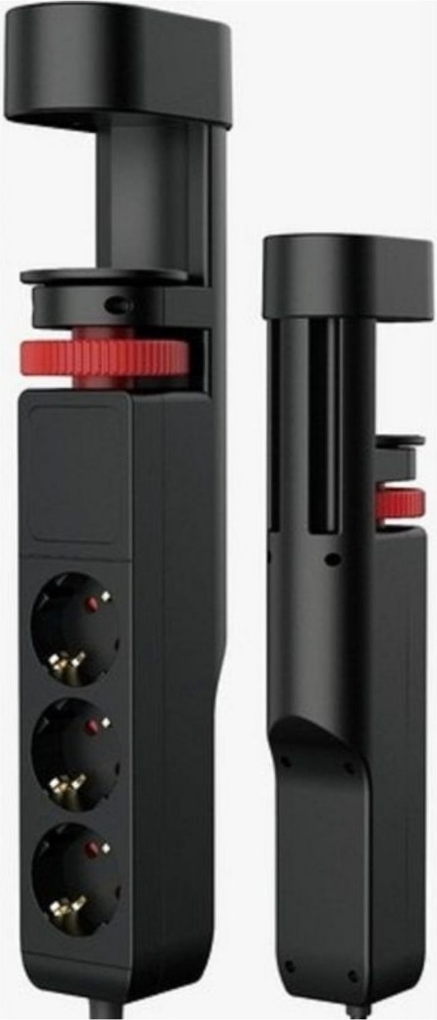 Ftr-19 Isıya Dayanıklı Çocuk Koruma 3'lü 2 Usb 1 x-Type C Akım Kablo Termal Akım Korumalı Priz