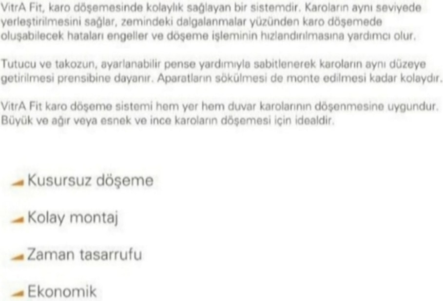 Fit Tutucu 2 mm 250 Li̇k Poşet - Seramik Karo Porselen Düzleştirici Klips - K356333