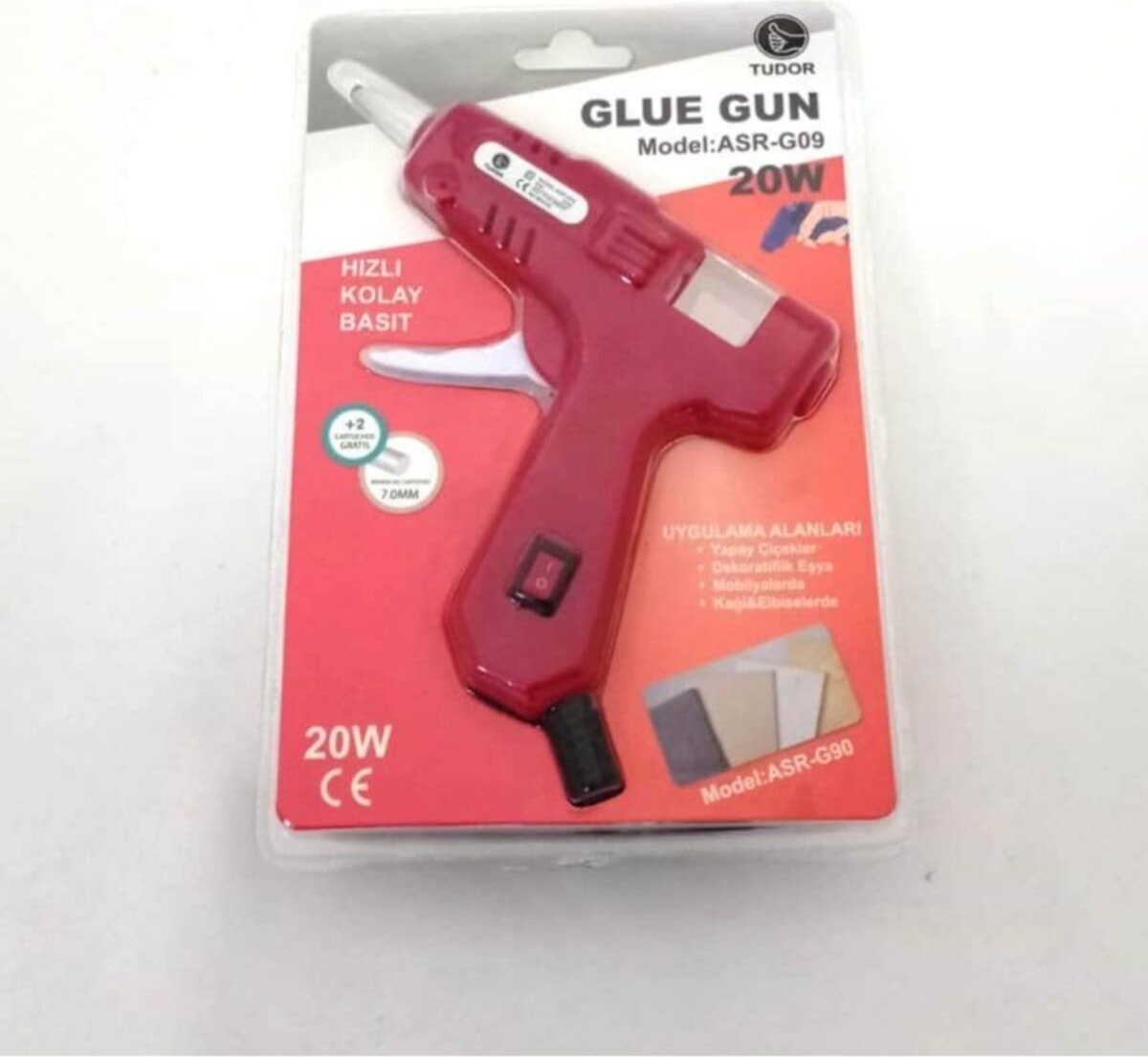 20 Watt Sıcak Silikon Mum Tabancası ASR-G09