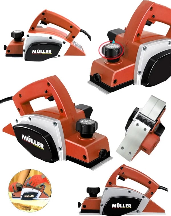 Alman Power-X 4200 Motor Korumalı Otomatik Şanzıman Çift Bıçaklı Planya Rende Makinesi