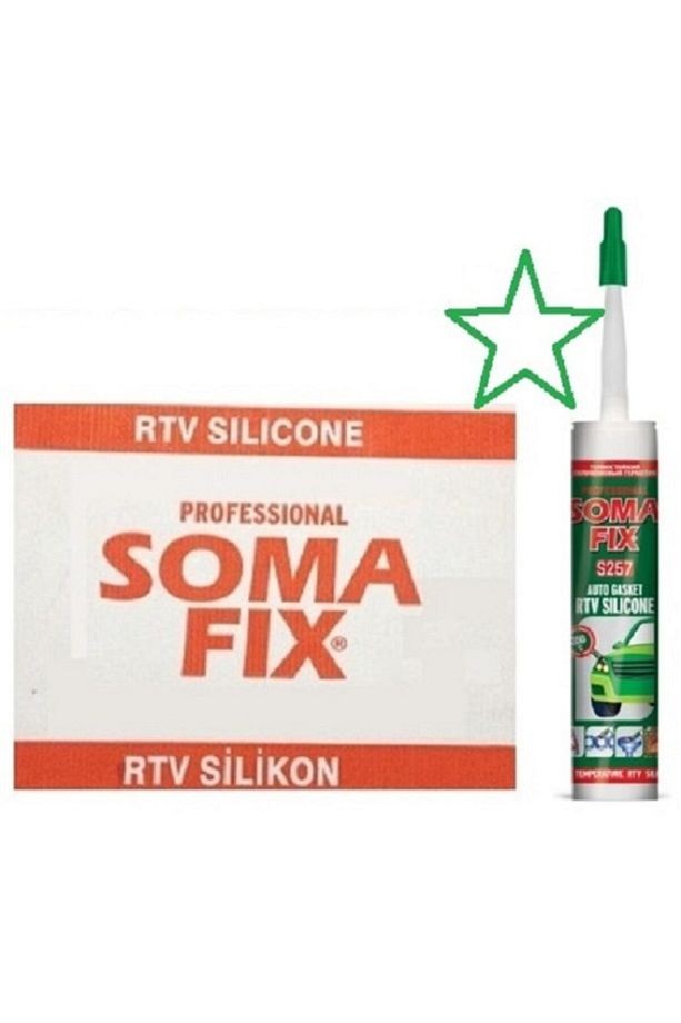 24 Adet 320 gr Kırmızı Rtv Silikon Sıvı Conta