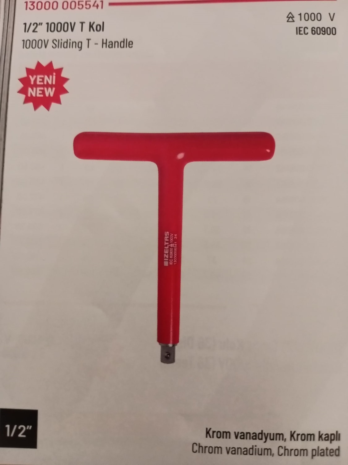 T Kol 1/2 1000 Volt