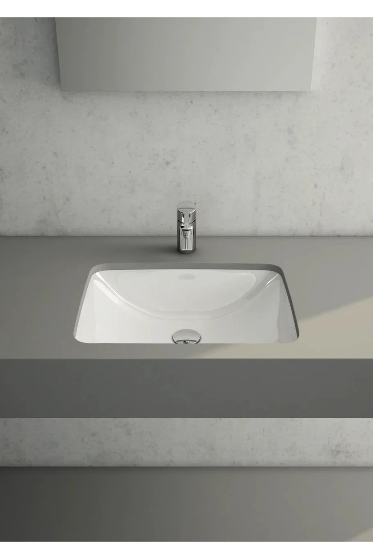 S20 5339B003-0012 Tezgah Altı Lavabo, 48 cm, Beyaz