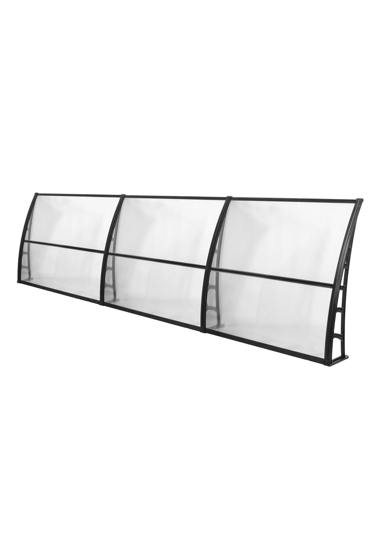 LUPIN Kapı Pencere Üstü Pratik Sundurma 105x360 cm - Şeffaf