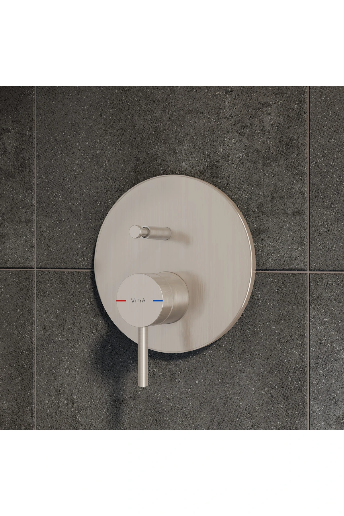 Origin A4262034 Ankastre Banyo Bataryası, Sıva Üstü, Fırçalı Nikel